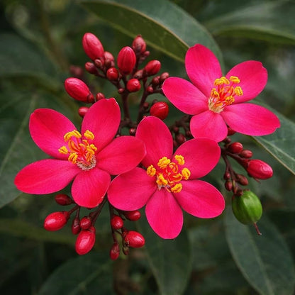 Bees Plant Hub Jatropha (Nettlespurge) All Time Flowering Live Plant